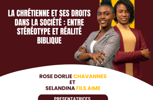 La chrétienne et ses droits dans la société : entre stéréotype et réalité biblique