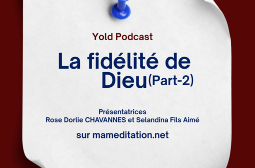 La fidélité de Dieu (Part-2)