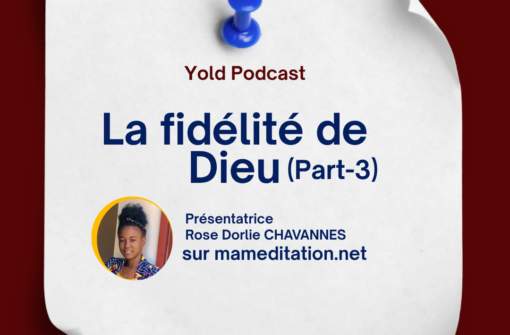 La fidélité de Dieu (Part-3)